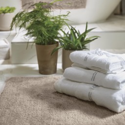 Bamboo Plain Latte Bathmat - thumbnail 4