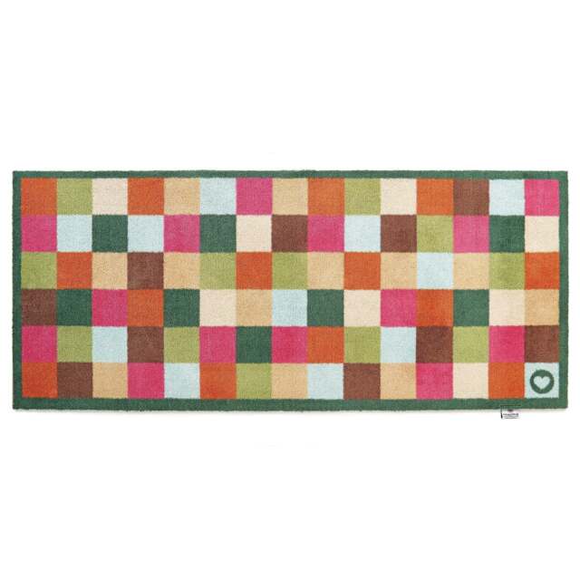 Allsorts Check Washable Runner - image 1