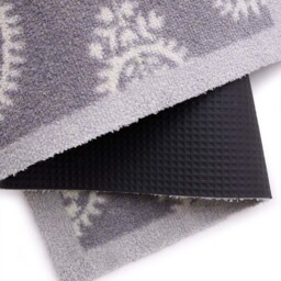 Paisley Grey Washable Doormat - thumbnail 4