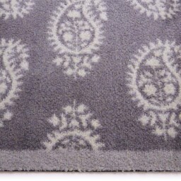Paisley Grey Washable Doormat - thumbnail 3
