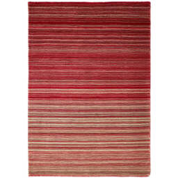 Fine Stripes Rug Red - thumbnail 2