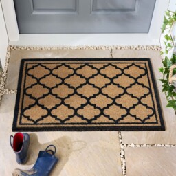 Moroccan Tile Coir Doormat