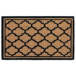 Moroccan Tile Coir Doormat