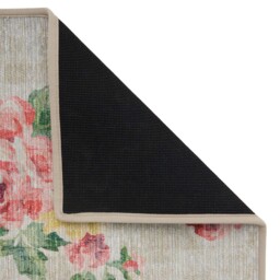 Vintage Rose Natural Eco-Washable Rug - thumbnail 4