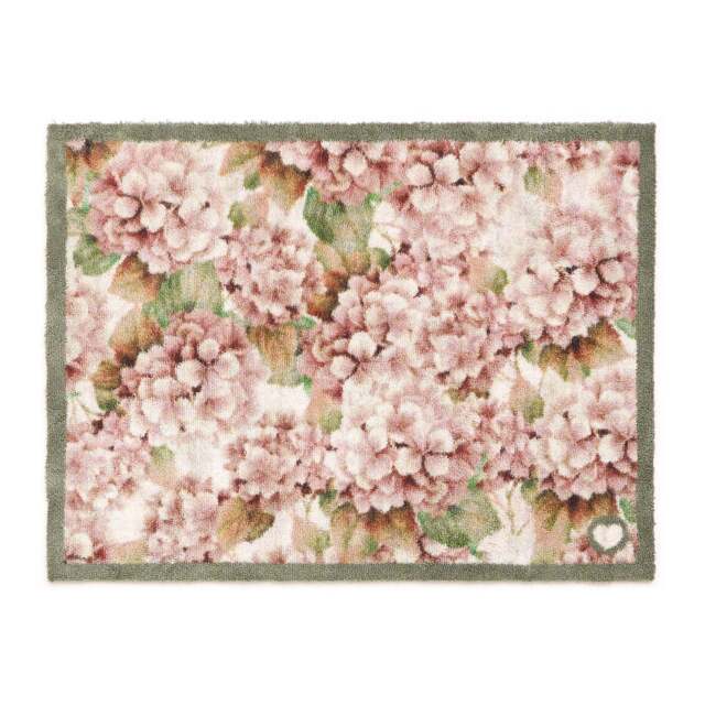Wild Hydrangea Washable Doormat - image 1