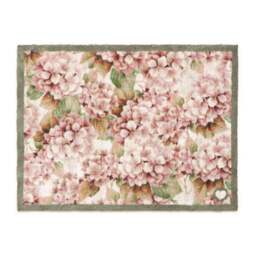 Wild Hydrangea Washable Doormat