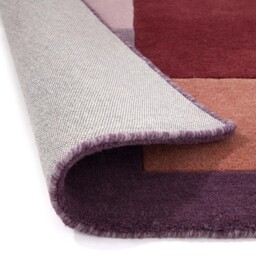 Sienna Block Rich Reds Rug - thumbnail 4