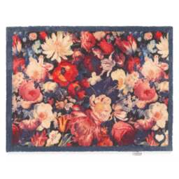 Dark Florals Washable Doormat - thumbnail 1