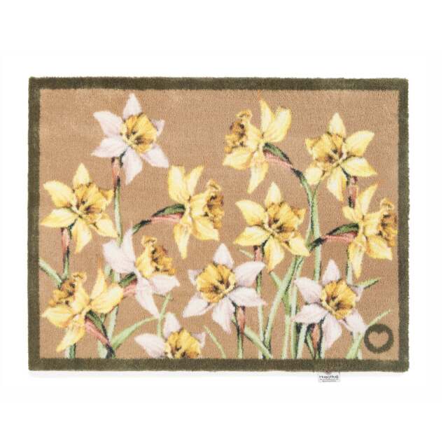 Daffodil Blooms Washable Doormat - image 1