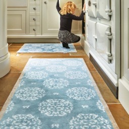 Home 15 Blue Washable Doormat - thumbnail 3
