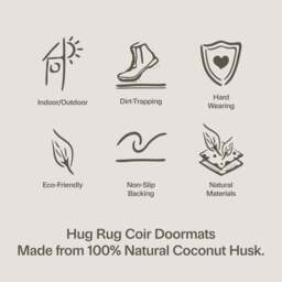 Morris & Co. Compton Coir Doormat - thumbnail 5