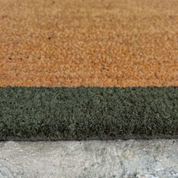Printed Coir Border Green Doormat - thumbnail 3