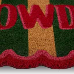 Howdy Stripe Coir Doormat - thumbnail 3