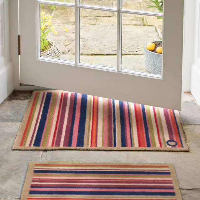 Sunset Stripe Washable Doormat - image 1