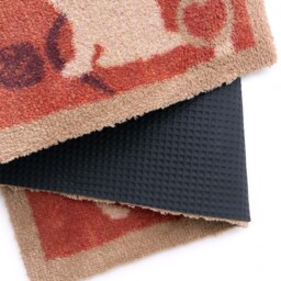 Kitty Cat Rust Washable Doormat - thumbnail 3