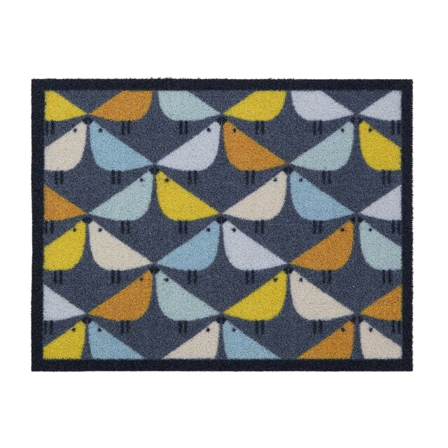 Lintu Blue Outdoor Doormat - image 1