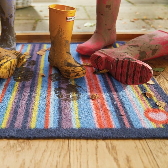 Stripe 85 Multi Washable Doormat - image 1