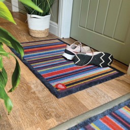Stripe 85 Multi Washable Doormat - thumbnail 3