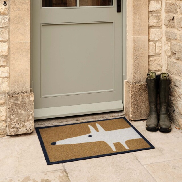 Mr Fox Natural Outdoor Doormat - image 1