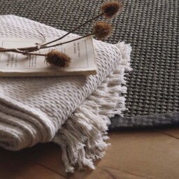 Sisal Grey with Dark Grey Border Rug - thumbnail 5
