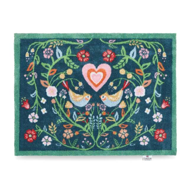 Nature 35 Love Birds Washable Doormat - image 1