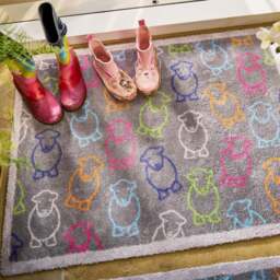 Outline Herdy Washable Doormat - thumbnail 1