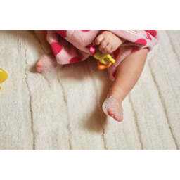 Bamboo Stripe Cream Bathmat - thumbnail 3