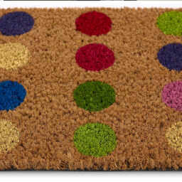 Coir Insert Spots Doormat - thumbnail 4
