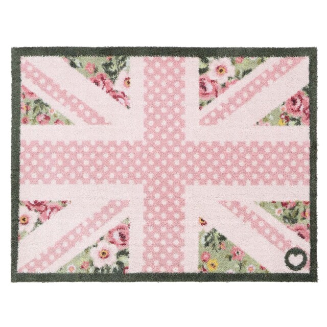 Country Rose Flag Washable Doormat - image 1