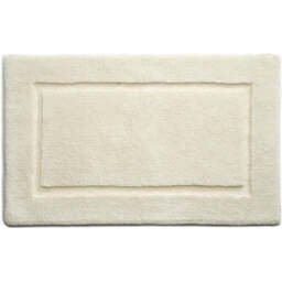 Bamboo Border Cream Bathmat