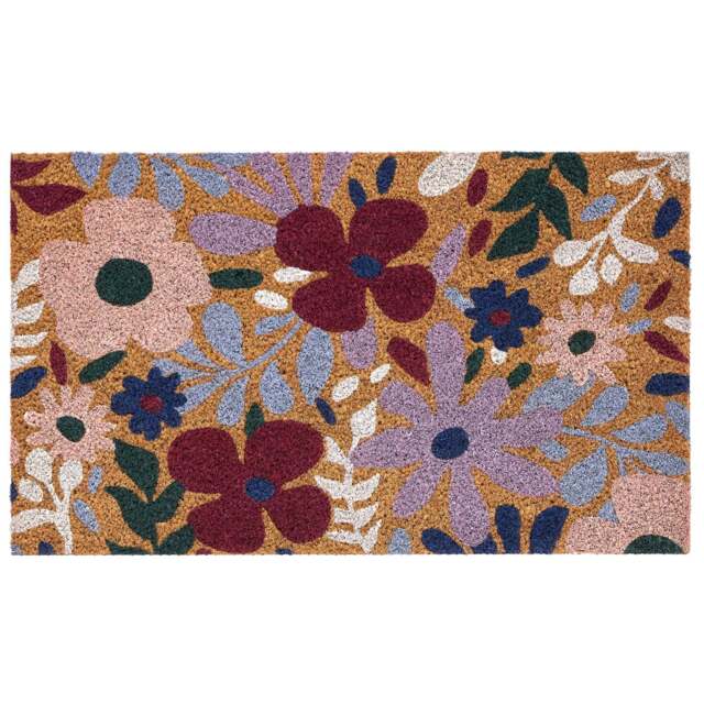 Wildflower Meadow Coir Doormat - image 1