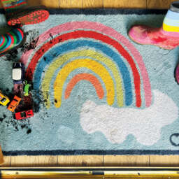 Rainbow 2 Charity Doormat