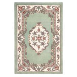 Shensi Aubusson Rug in Green