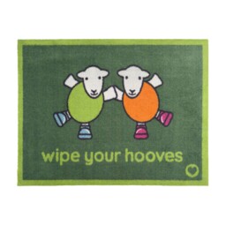 Wipe Your Hooves Herdy Washable Doormat - thumbnail 1