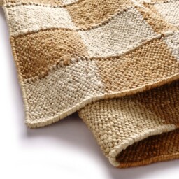 Checkerboard Jute Natural Runner - thumbnail 4