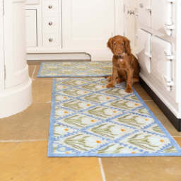 Daisy Trellis Washable Runner - thumbnail 3