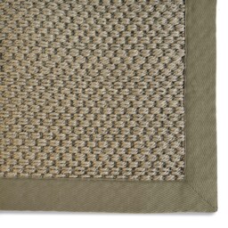 Sisal Green with Sage Green Border Runner - thumbnail 5