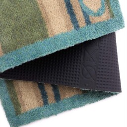 Timeless Stripe Green Washable Doormat - thumbnail 4