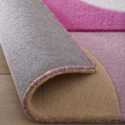 Retro Deco Rug Pink - thumbnail 4