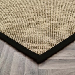 Sisal Light Beige with Black Border Runner - thumbnail 5