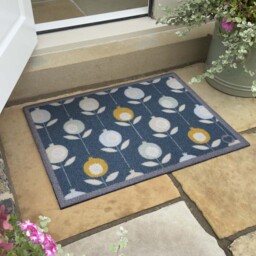 Pepino Blue Outdoor Doormat - thumbnail 3