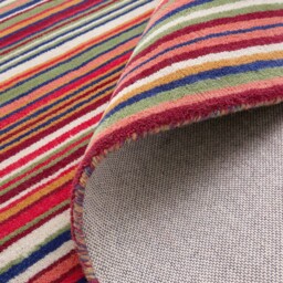 Fine Stripes Rug Multi - thumbnail 4
