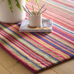 Fine Stripes Rug Multi - thumbnail 3