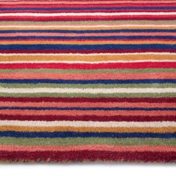 Fine Stripes Rug Multi - thumbnail 5