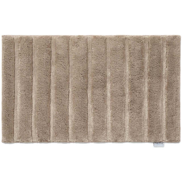 Bamboo Stripe Latte Bathmat - image 1