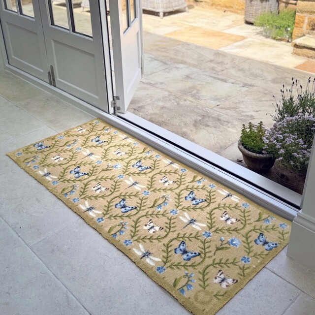 Wild Meadow Beige Green Runner - image 1