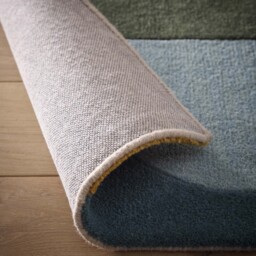 Retro Deco Rug Blue - thumbnail 4