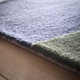 Retro Deco Rug Blue - thumbnail 3