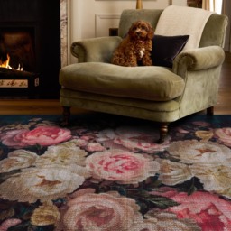 Twilight Garden Eco-Washable Rug - thumbnail 1