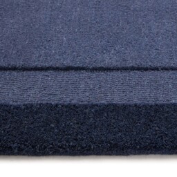 Stacked Borders Evening Blue Rug - thumbnail 4